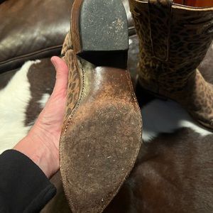 Lucchese cheetah print